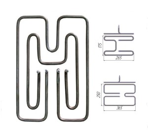 Комплект ТЭНов для конфорок КЭ-12 / 3 кВт для плит Гомельторгмаш